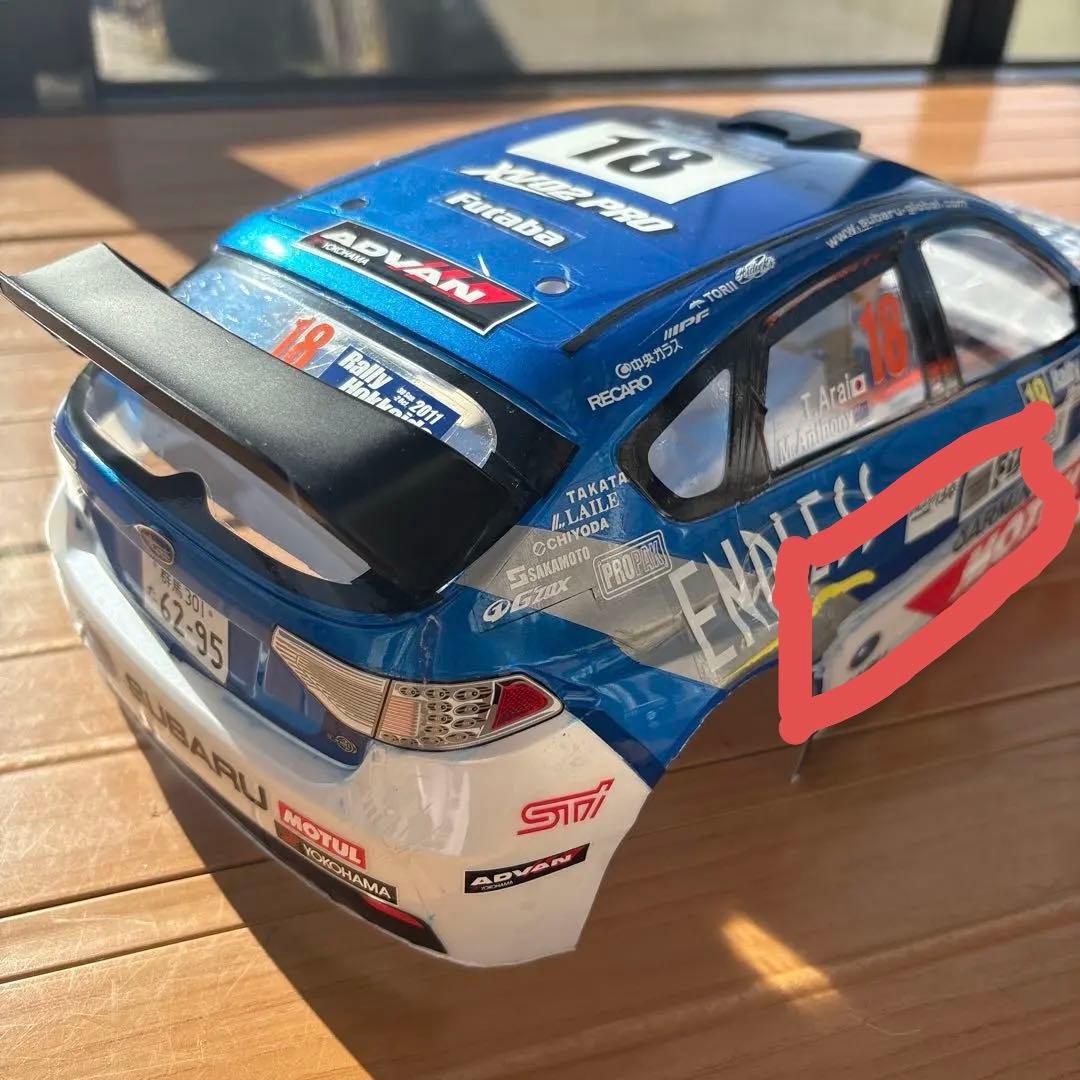 メーカー不明　1/10インプレッサボディ２枚
