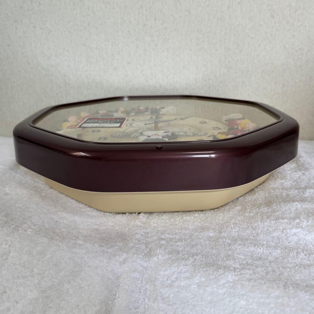 【動作確認済み】スヌーピー　からくり時計　掛け時計　箱付き　CITIZEN