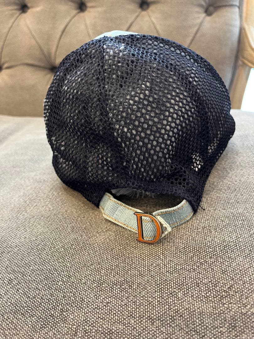 クリスチャンディオール　デニムキャップ