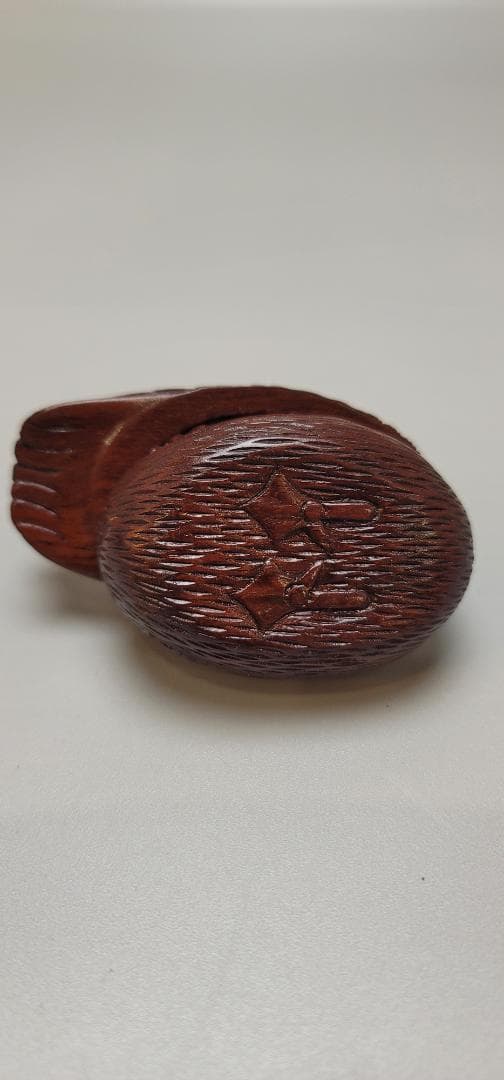 茶道具 唐物 紫檀 押鳥 香合 八方香合 二件