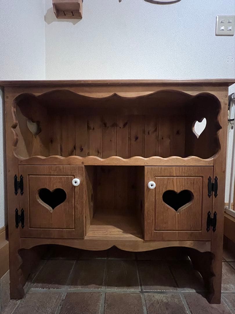 ミナミさん専用ページ　ハンドメイドカップボード　カントリー家具　棚