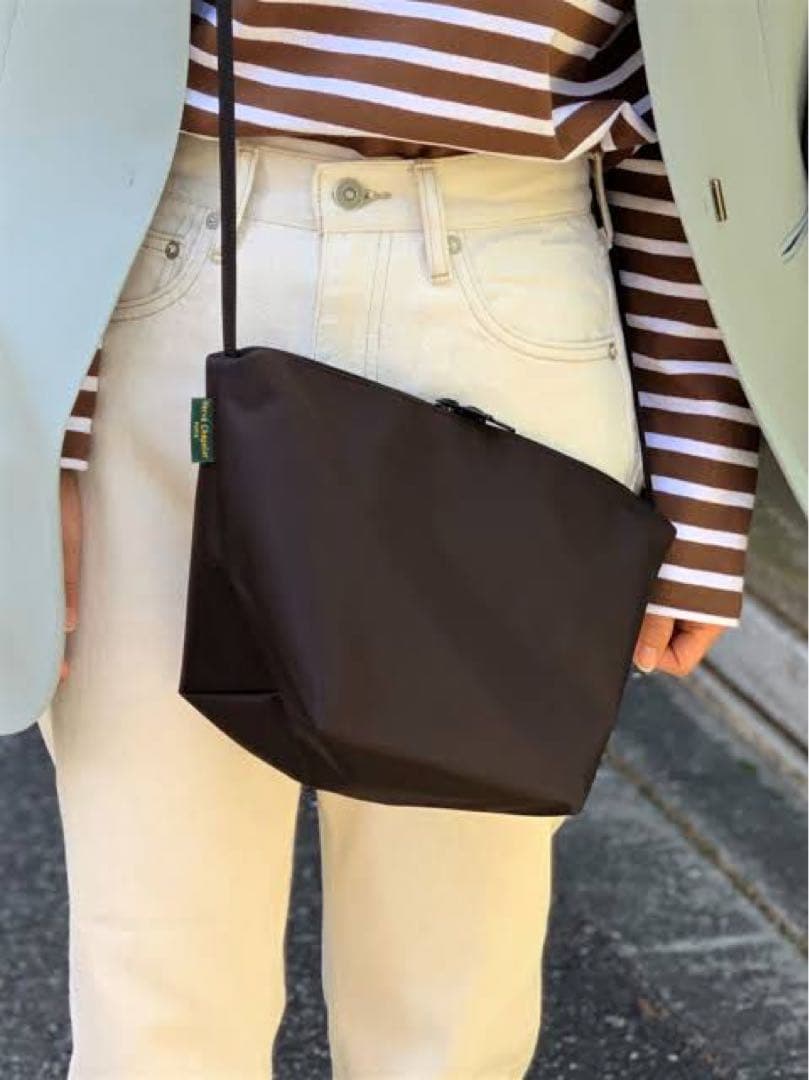 【新品】エルベシャプリエ ビッグポシェット ブラック（NOIR）