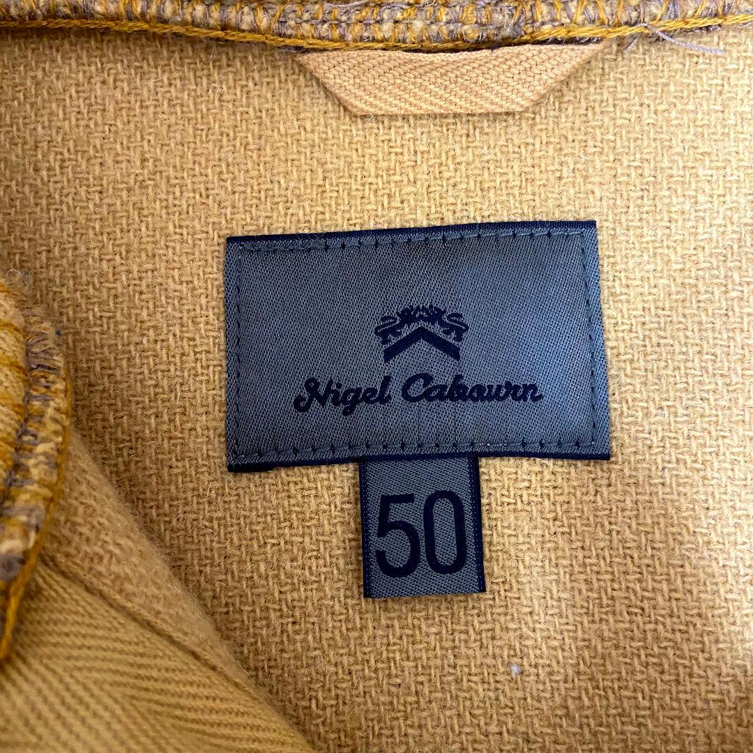 【現行】Nigel Cabourn　リバーシブルウォームアップコート　サイズ50