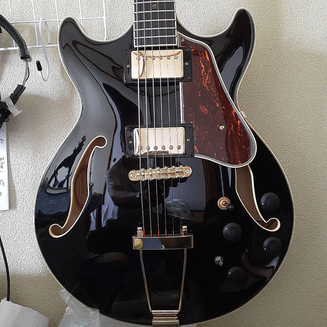 g*n様 Ibanez AMH90ブラック
