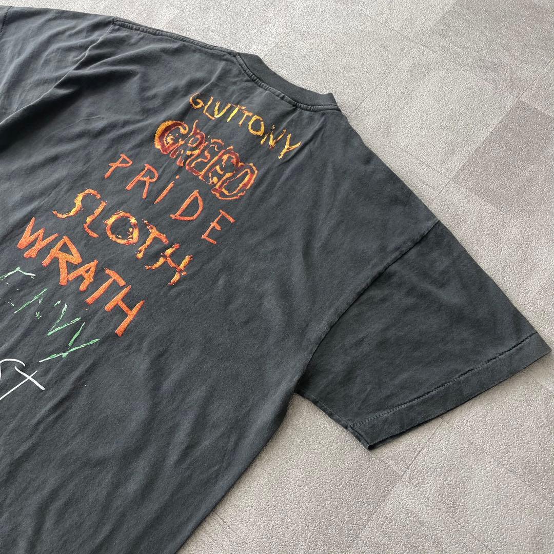 Seven セブン 映画 Brad Pitt フェードTシャツ S/S XL