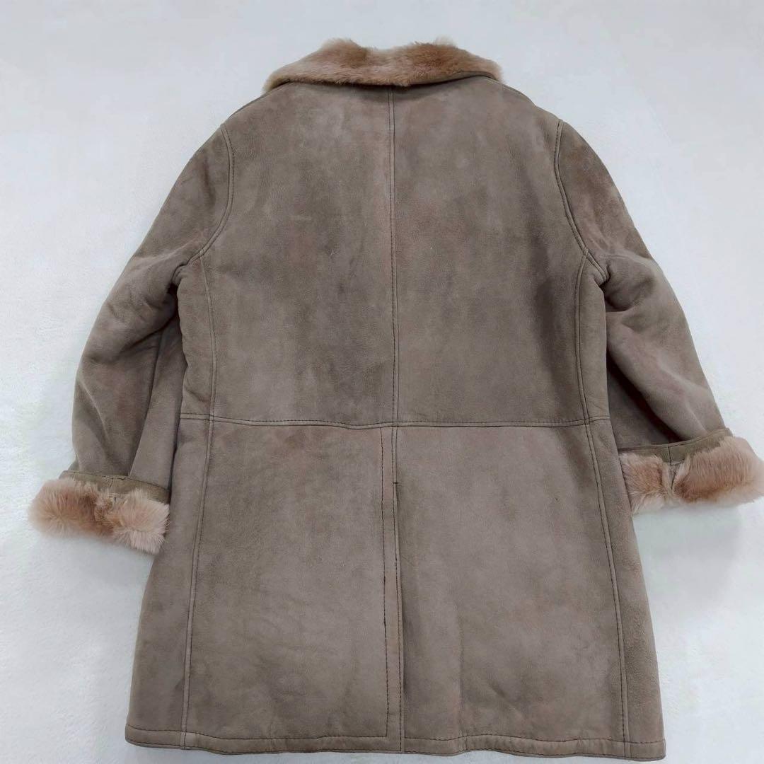 希少 美品 PIRA made in SPAIN ムートン コート ジャケット