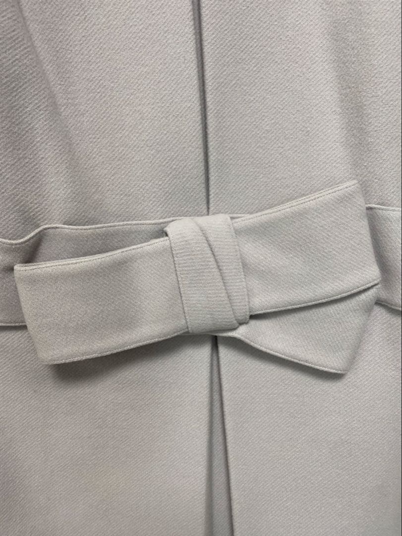 LANVIN en Bleu ライトグレー チェスターコート