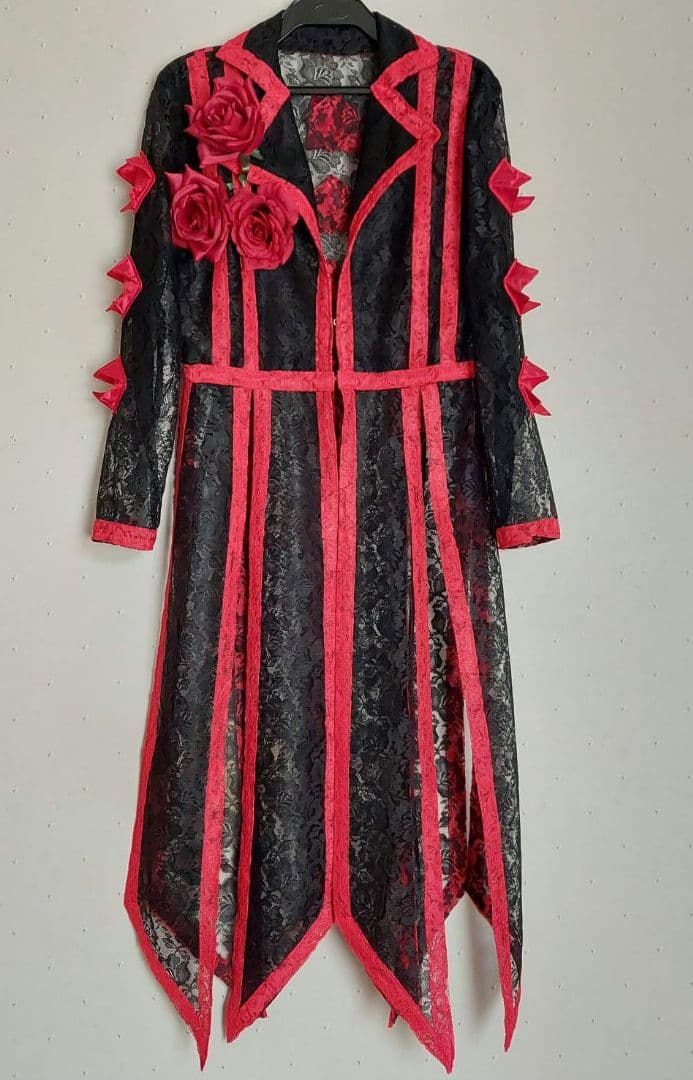 YOSHIKI/XJAPAN /赤薔薇ドレス/ ローズドレス/衣装