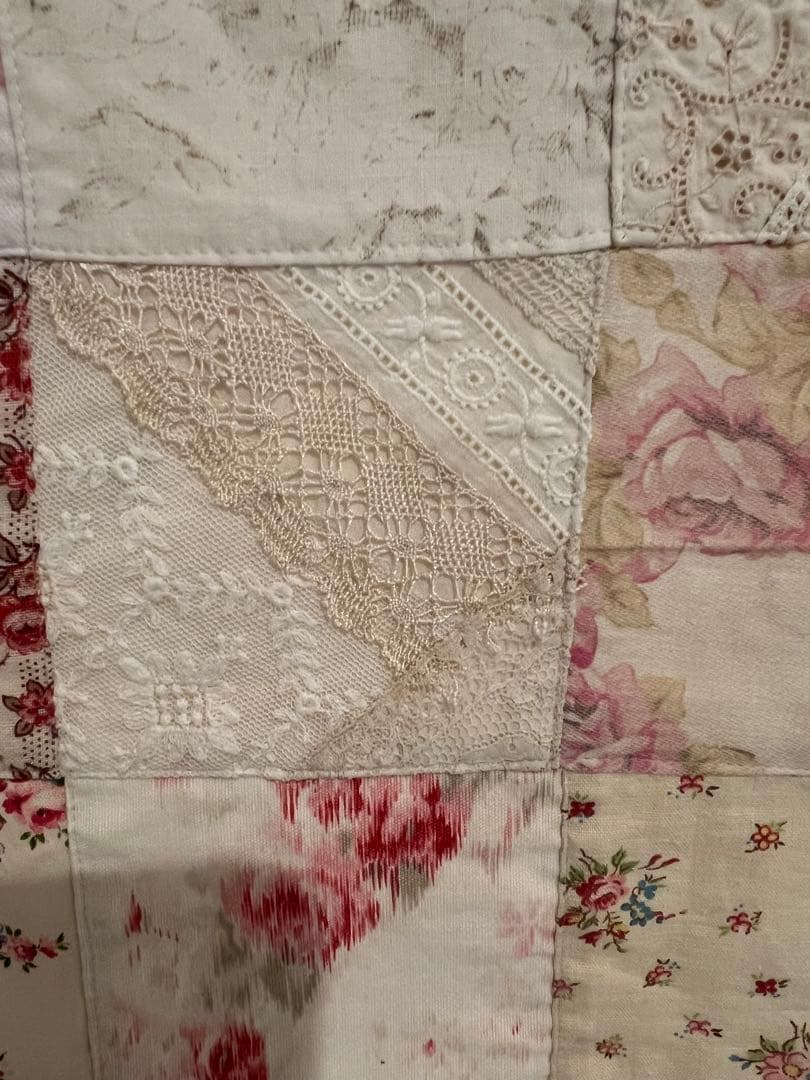 アンティークレース生地のクロス