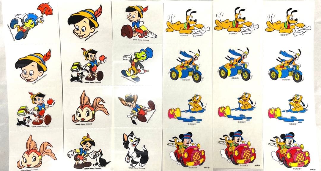 ディズニー転写シール　確認用