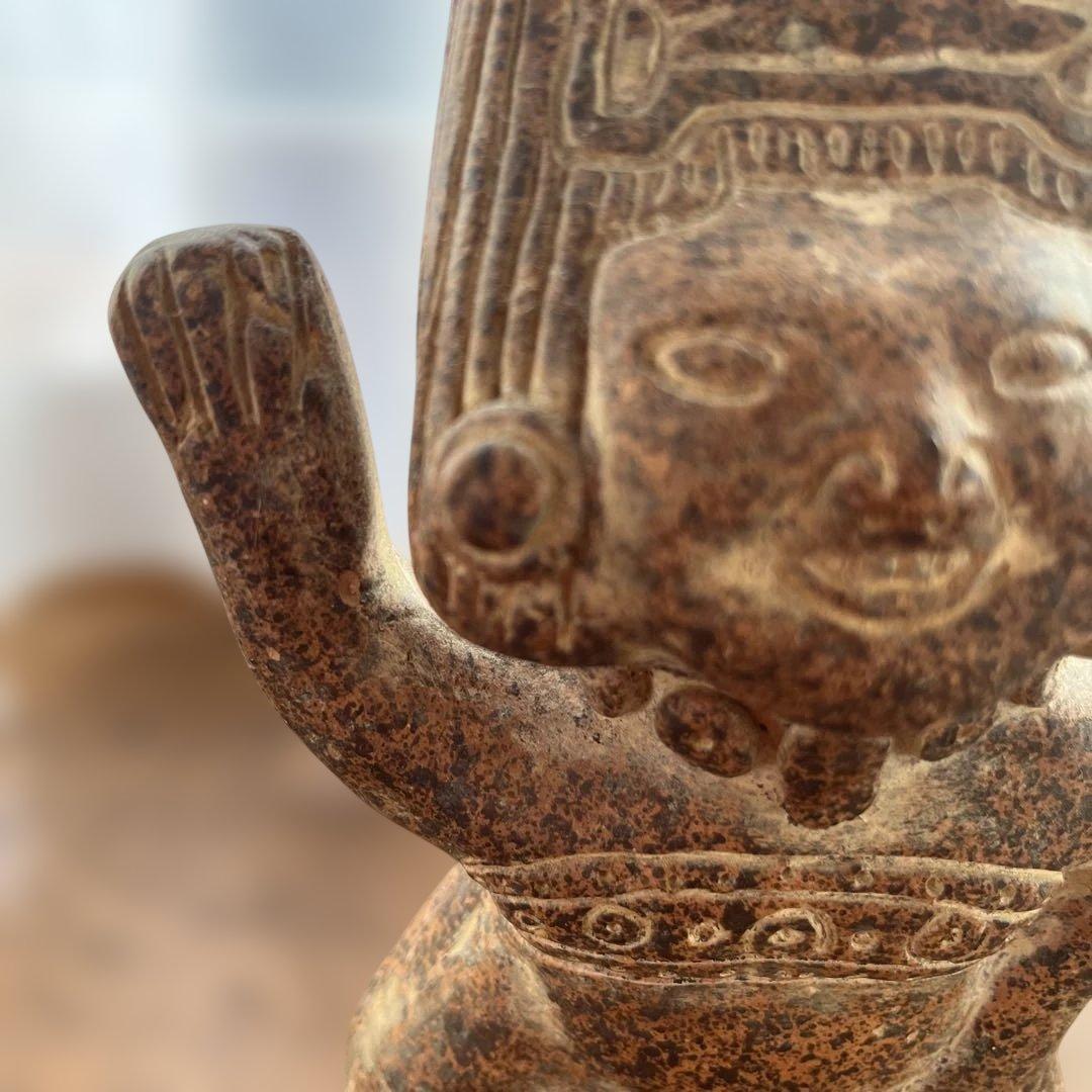 ヴィンテージ メキシコ土偶　マヤ文明　陶器