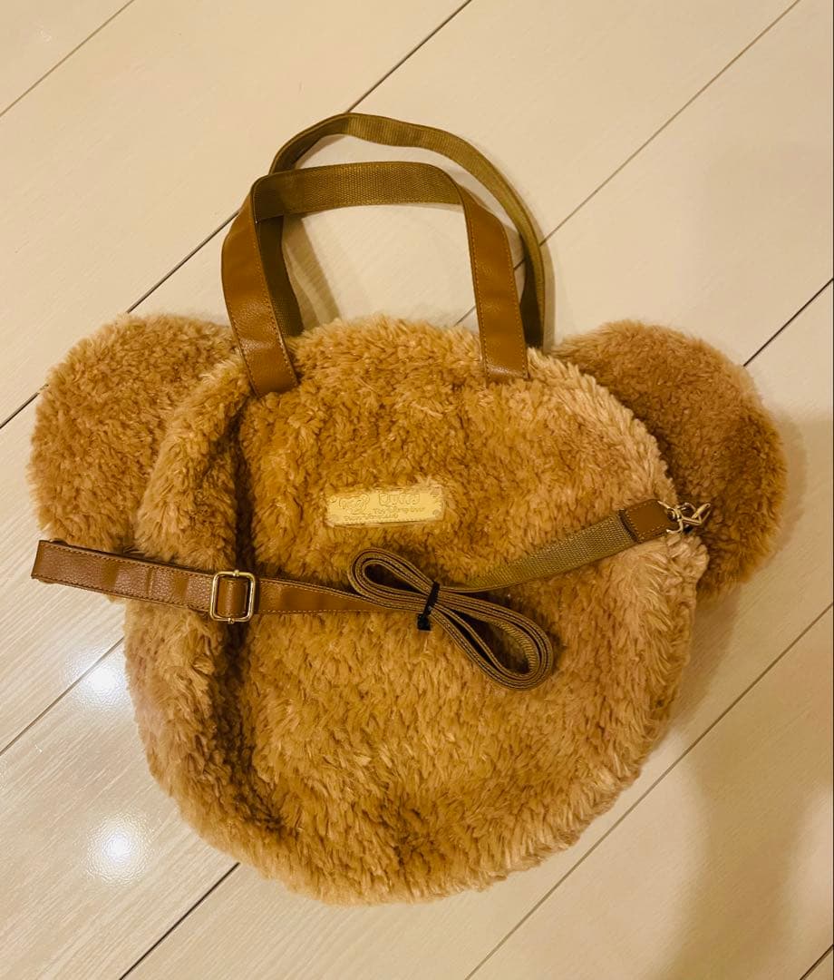 超美品★ディズニーリゾート　ダッフィー　シェリーメイ　3wayバッグ&ポシェット