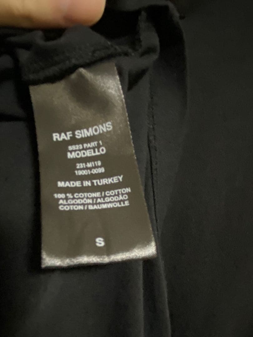 【6日まで】　Raf Simons 23ss Tシャツ