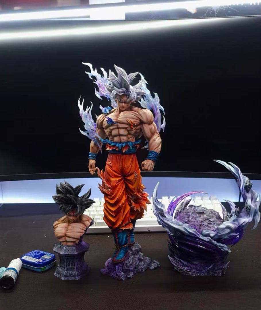 ドラゴンボール 孫悟空 ガレキ ガレージキット スタチューX③⑥①