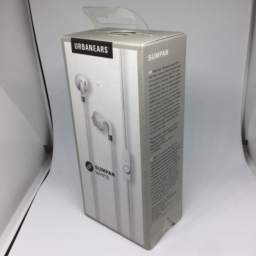 ヘッドホン URBANEARS SUMPAN TRUE WHITE