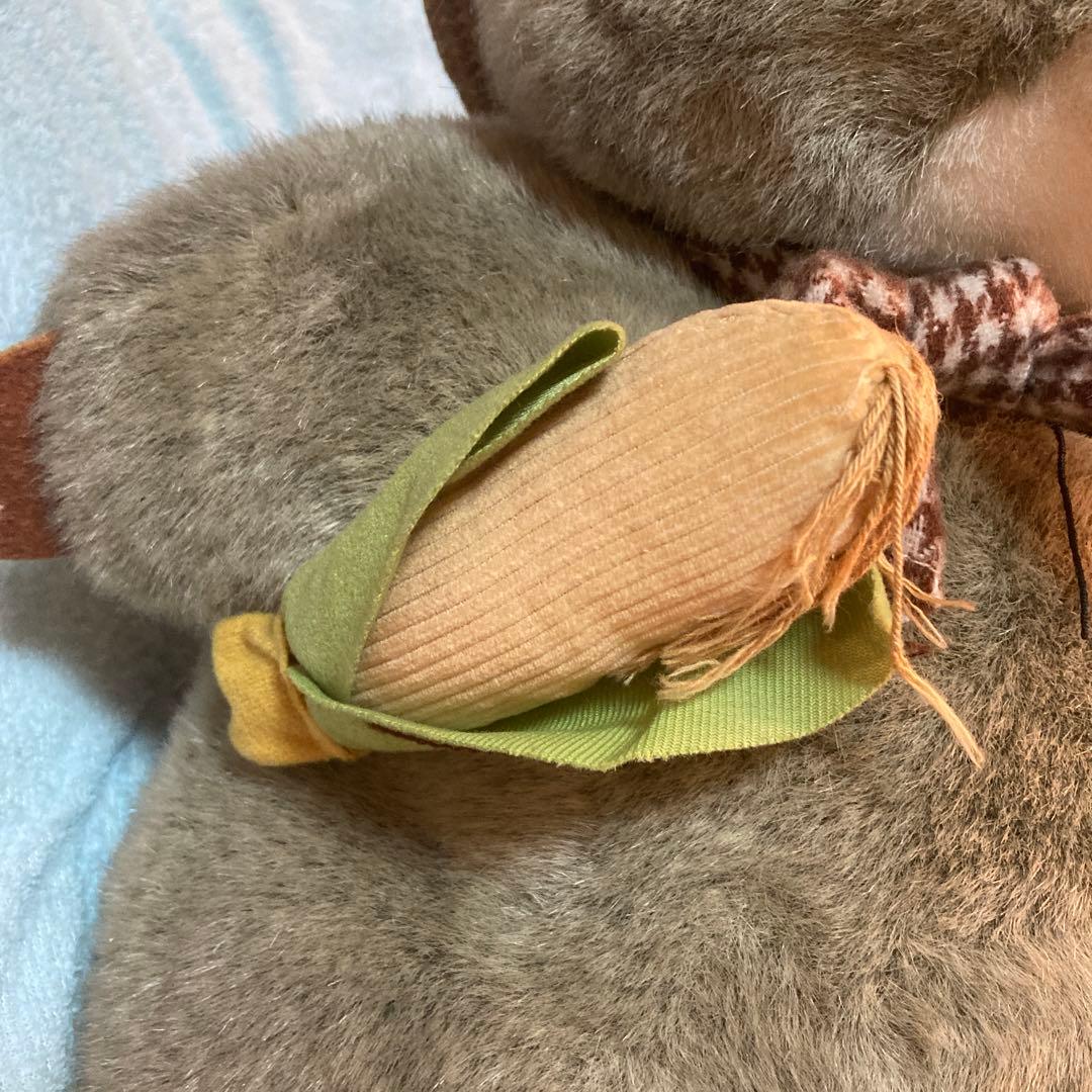 昭和レトロ ナカジマ Heart＆Heart アンクル・モグ　ぬいぐるみ