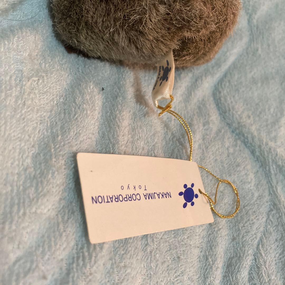 昭和レトロ ナカジマ Heart＆Heart アンクル・モグ　ぬいぐるみ