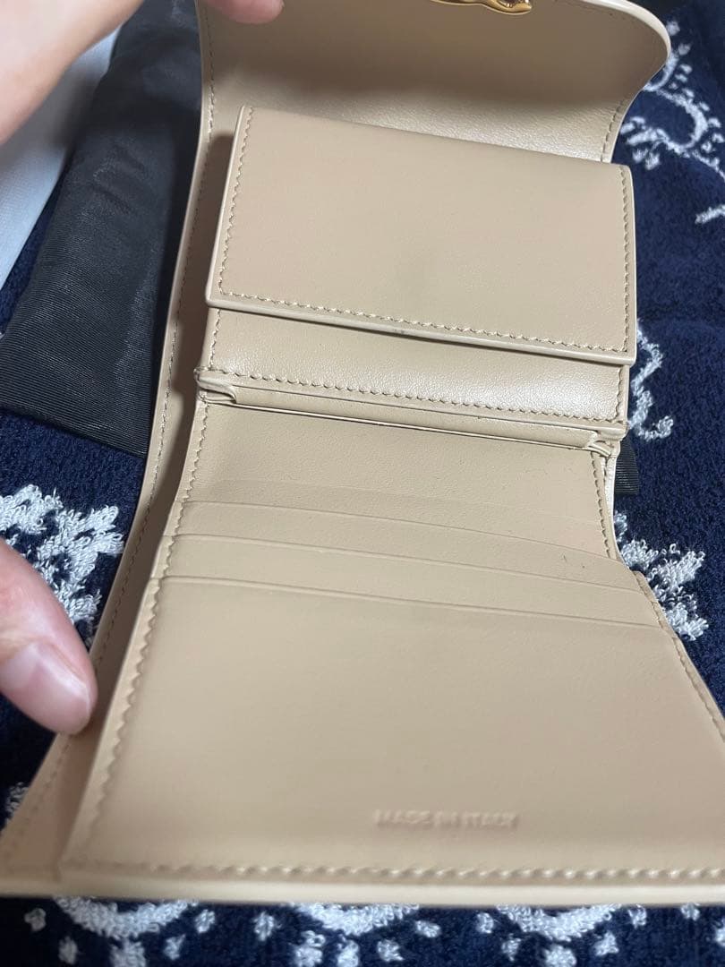 CELINE ベージュ 三つ折り財布