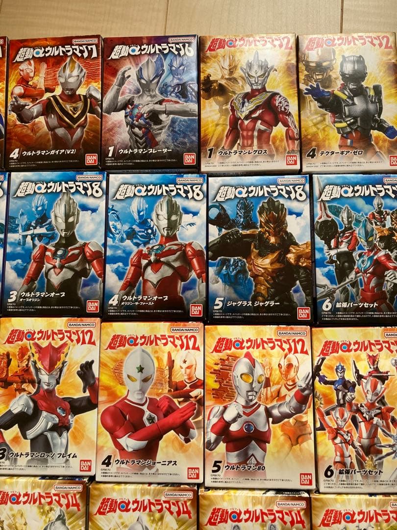 【バラ売り不可】超動α ウルトラマン フィギュア 28種セット
