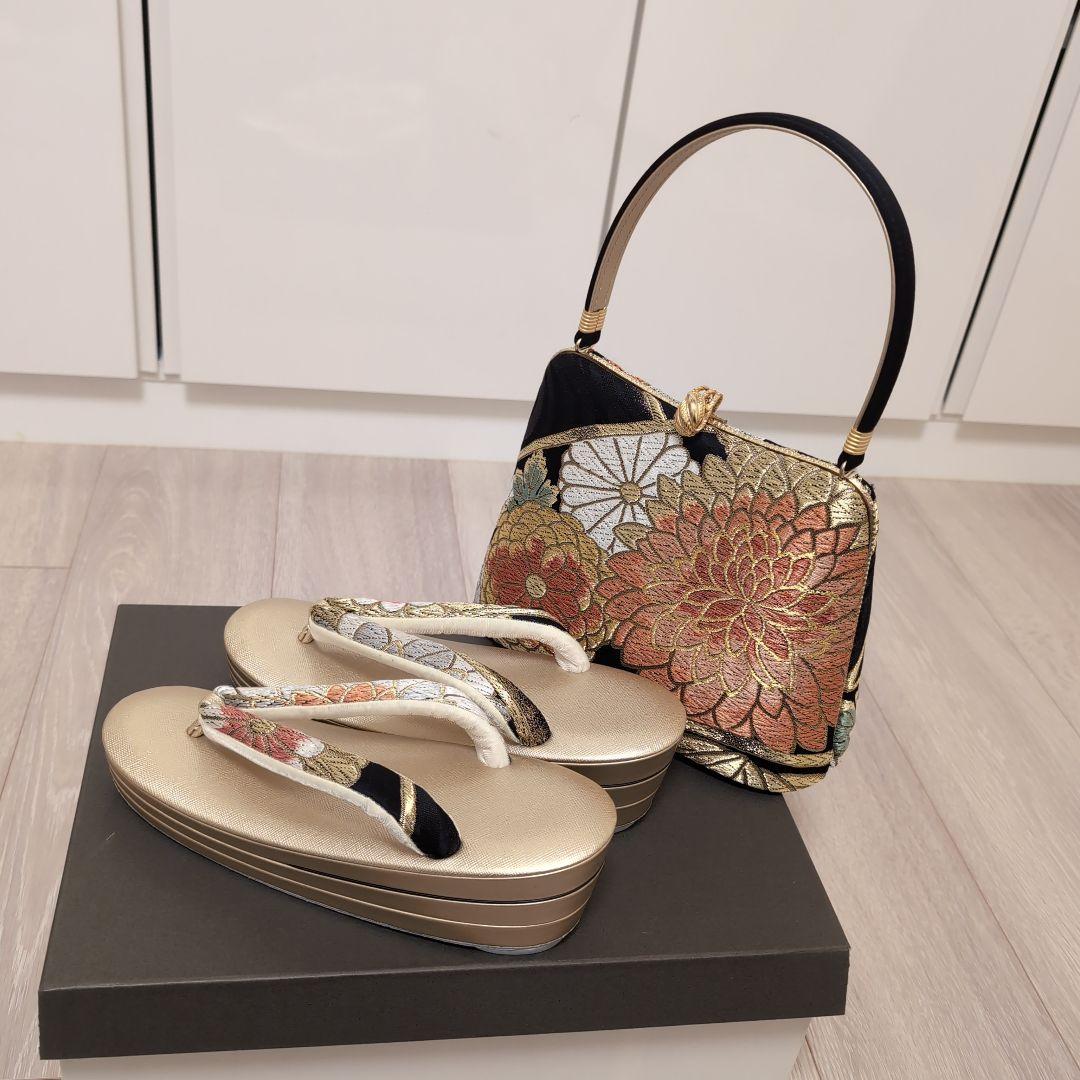 笹目さま専用　和装小物　和装バッグ草履セット