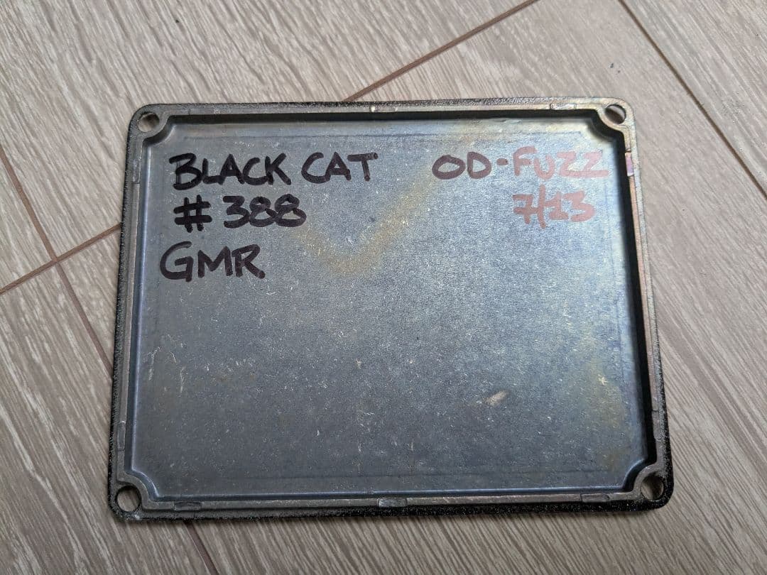 【レア】【ジャンク】Black Cat OD-Fuzz ギターエフェクター