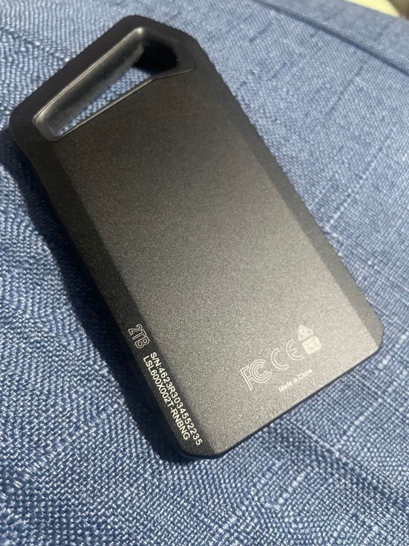 USB3最速！ 2TB USB3.2 Gen2x2 Lexar ポータブルSSD