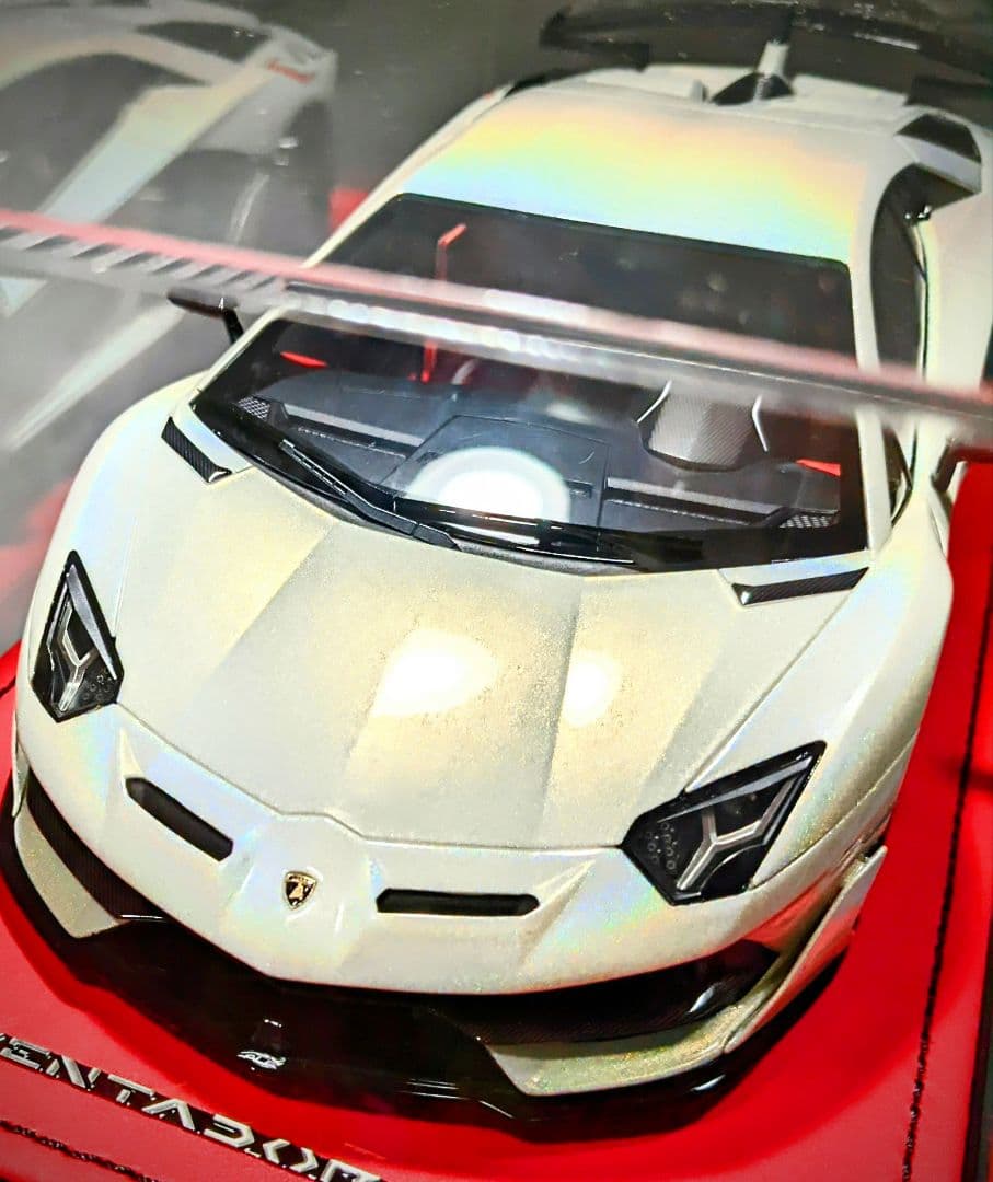 P*O様 ★世界3台★MR★1/18★ランボルギーニイオタ★ホワイトパール　#B