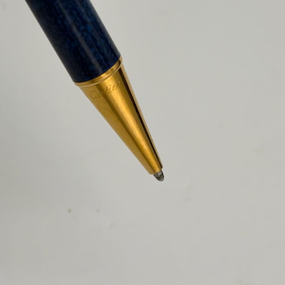 Cartier マスト ドゥ カルティエ トリニティ ボールペン　マーブルラピス