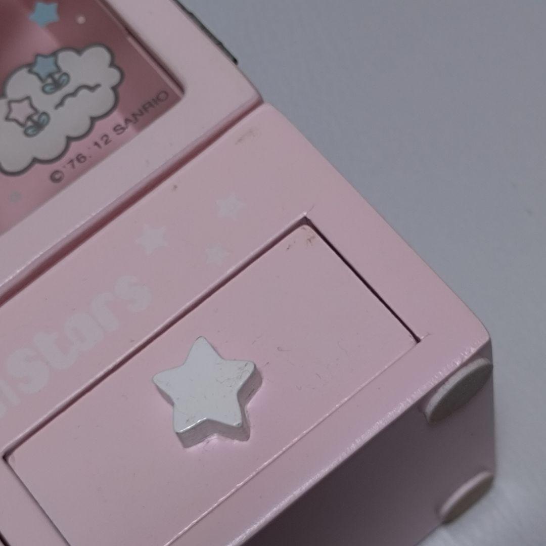 リトルツインスターズ キキララ 木製チェスト