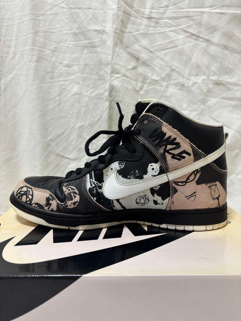 スケートボード NIKE DUNK SB HIGH PRO \"UNKLE\" Futura