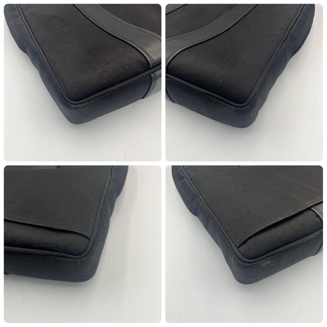 【希少】HERMES アカプルコ オディナトゥール ビジネスバッグ　黒