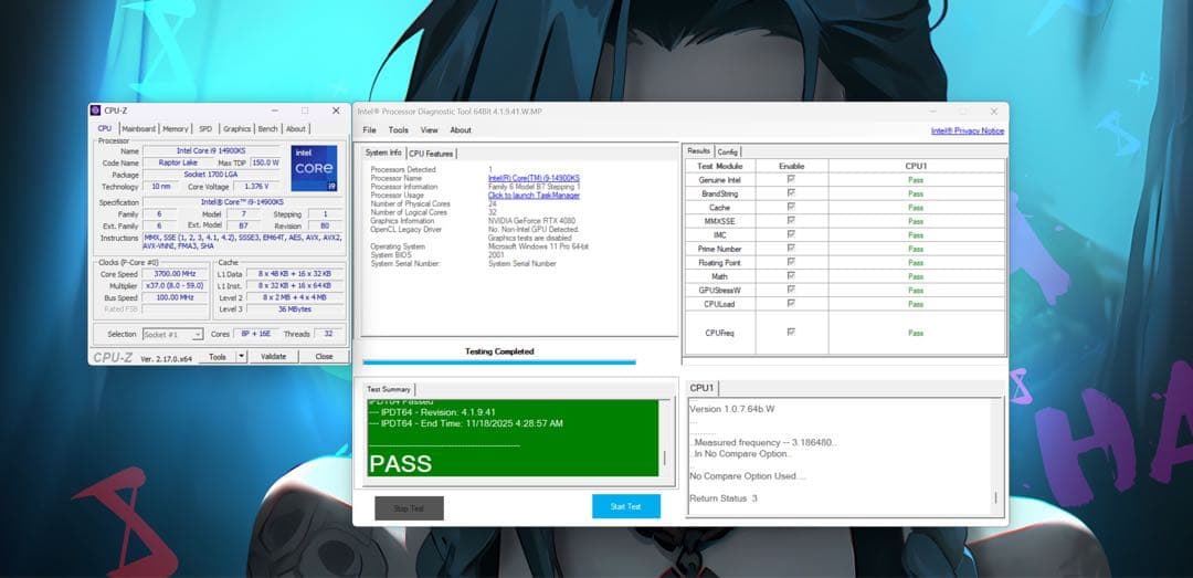CPU Intel Core i9-14900KS CPU