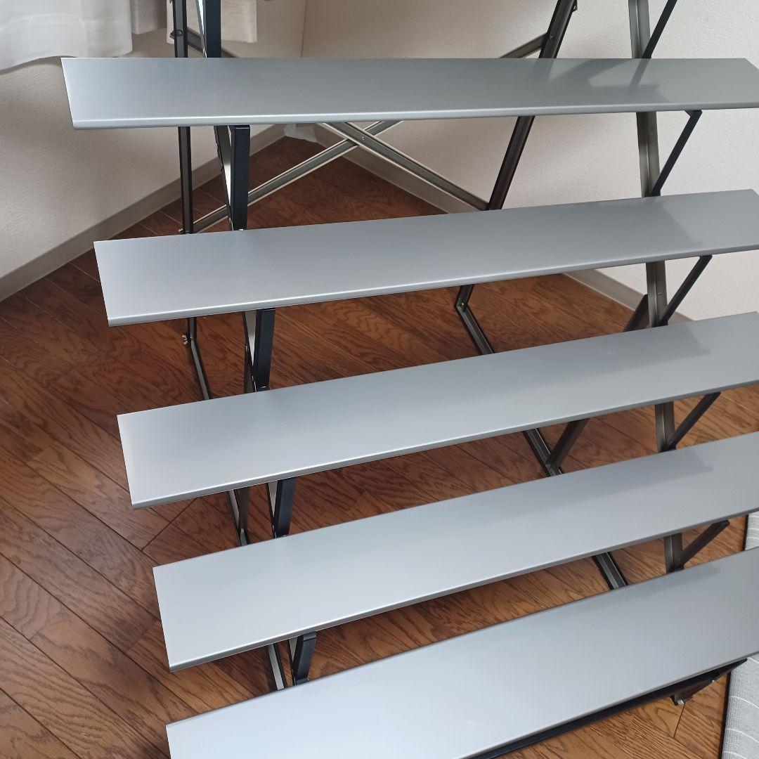 スチール製 雛壇 7段 35号アカセ