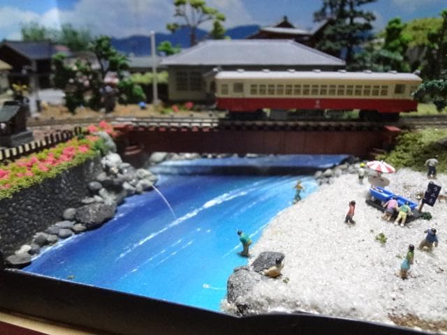 鉄道模型少年時代レイアウト・ジオラマ完成品 ケース・パワーパック付 Nゲージ