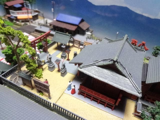 鉄道模型少年時代レイアウト・ジオラマ完成品 ケース・パワーパック付 Nゲージ