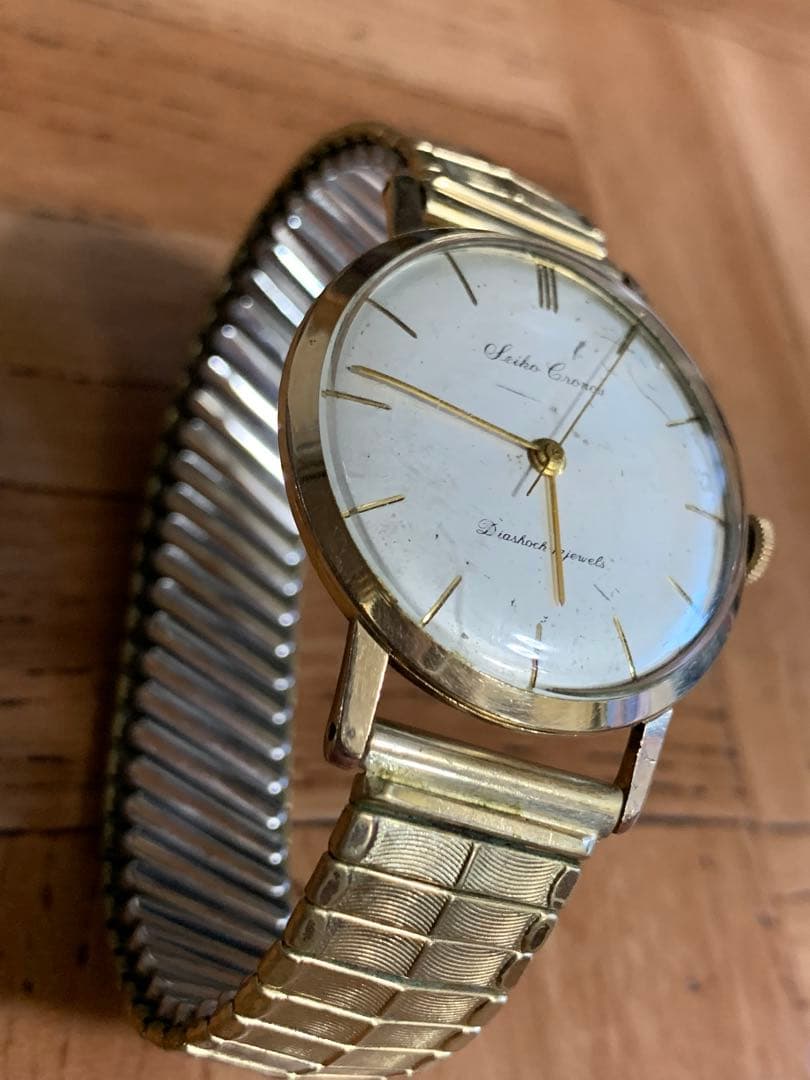 セイコー SEIKO クロノス 手巻き 腕時計 GP ゴ—ルド1966年代