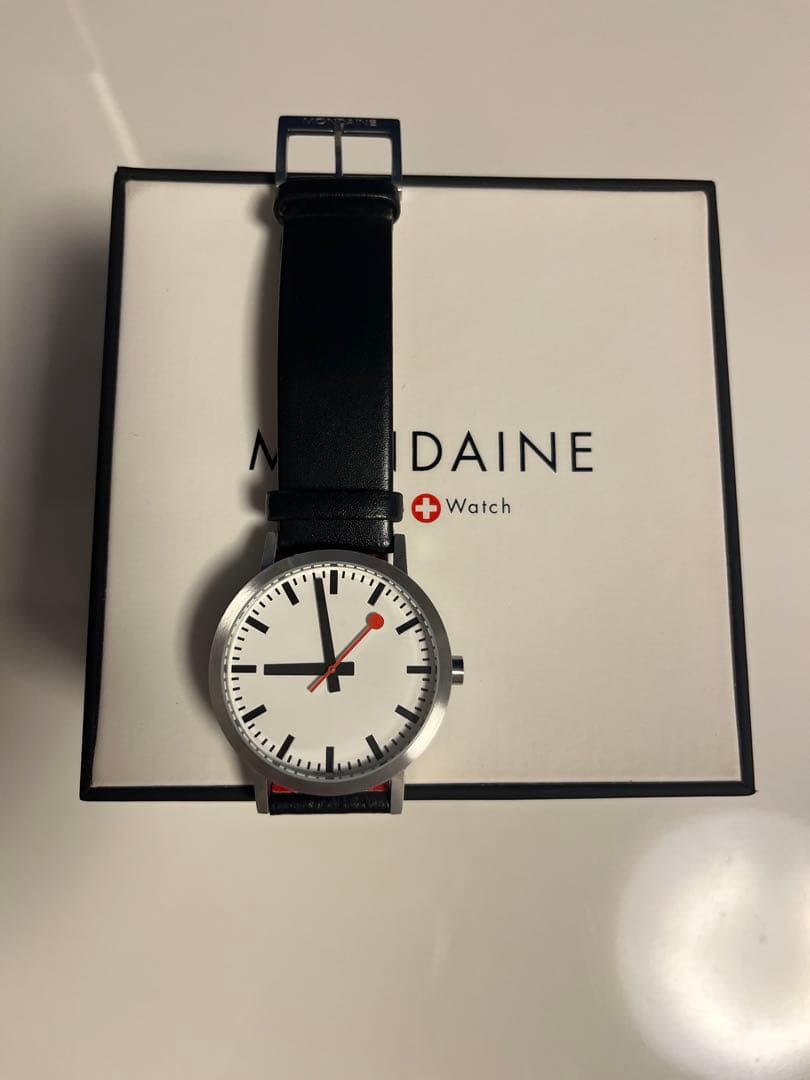 MONDAINE モンディーン　ラバーベルト　腕時計　　　ウォッチ