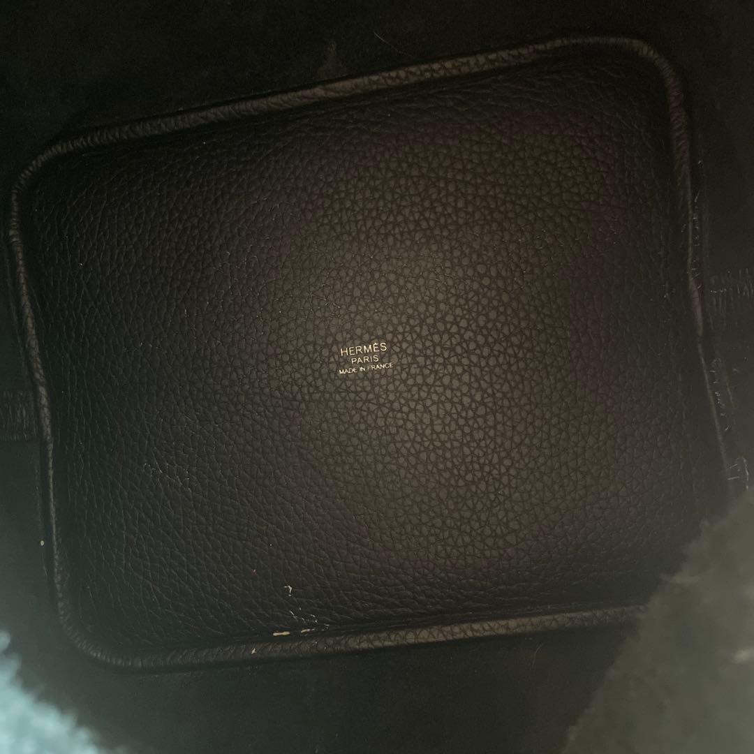 【美品】エルメス　ピコタンMM ブラック　Z刻印