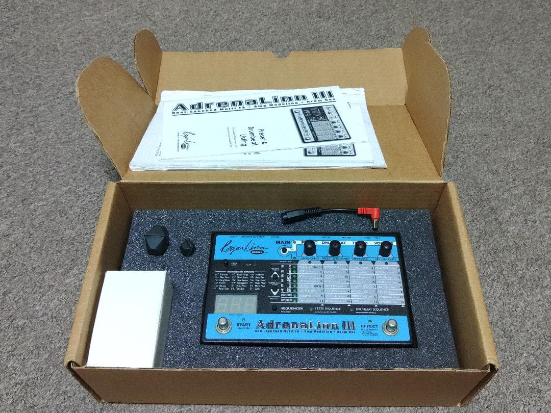 RogerLinnDesign Adrenalinn3 & MIDIコントローラ