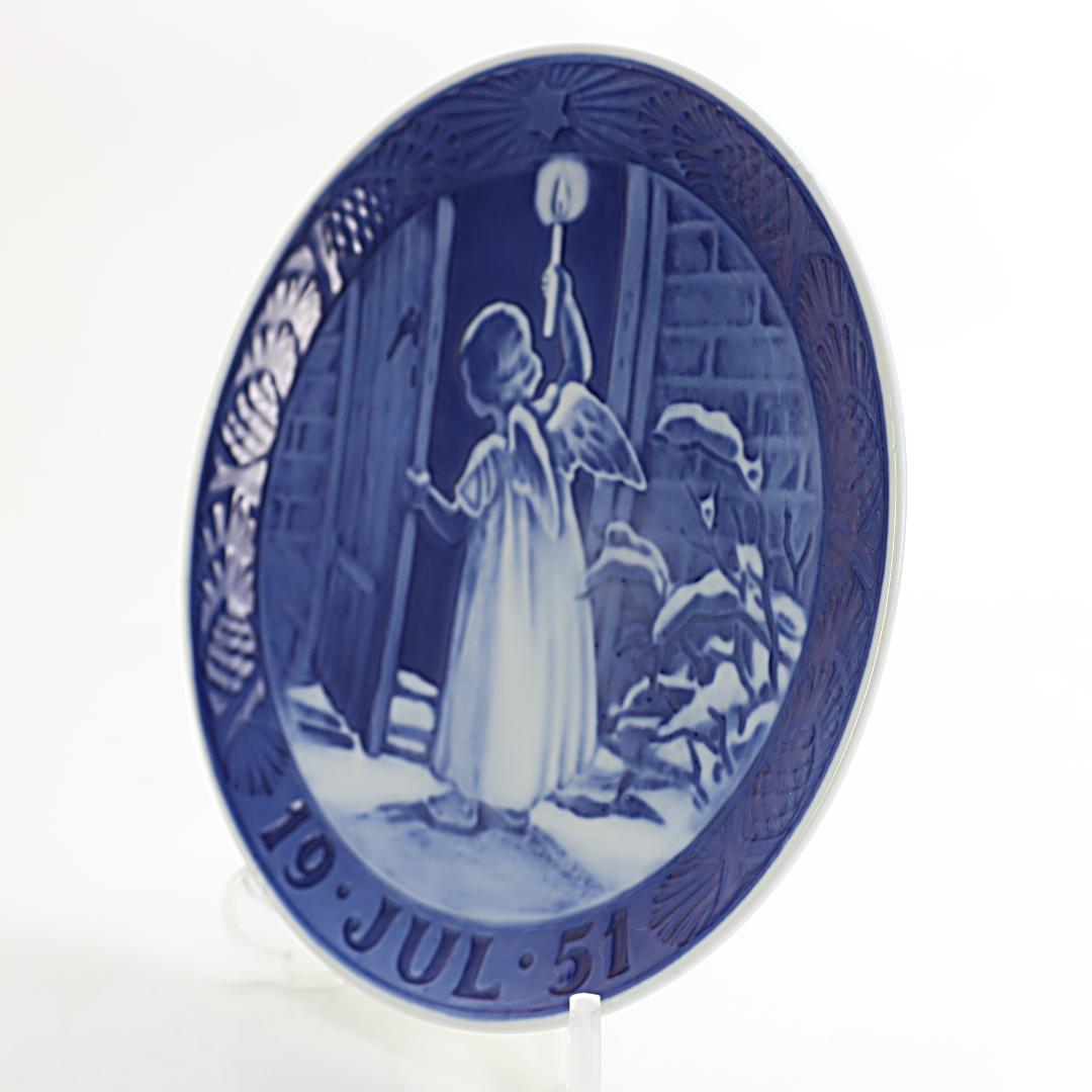 1951年 「クリスマスの天使」 イヤープレート ロイヤルコペンハーゲン 北欧