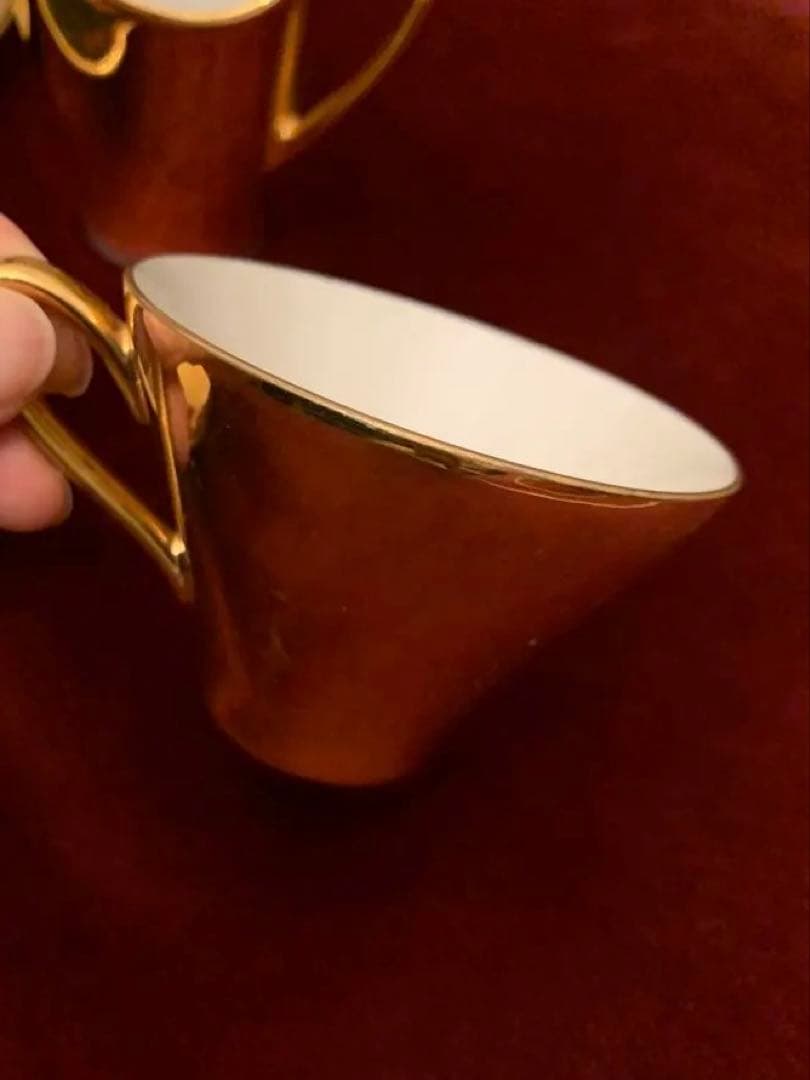 アンティーク　BAVARIA ドイツ製　カップ&ソーサー　ミルクピッチャー