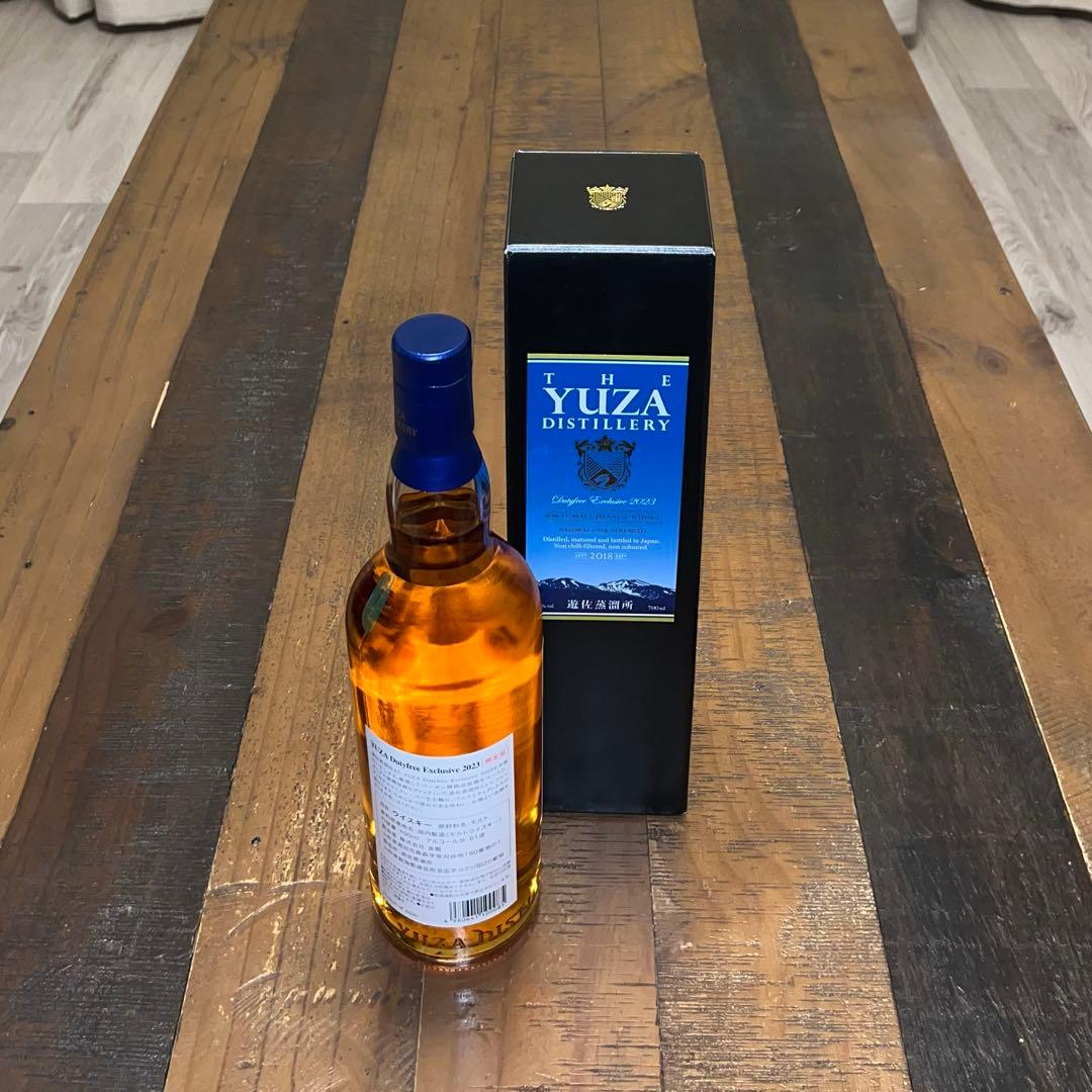 遊佐 蒸溜所　YUZA 免税店限定 2023 700ml 1本