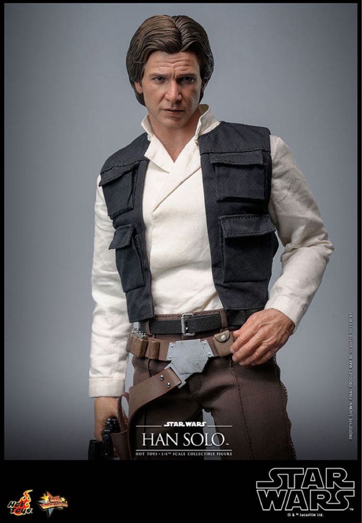 ホットトイズ MMS740 スター・ウォーズ ハン・ソロ 1/6Han Solo