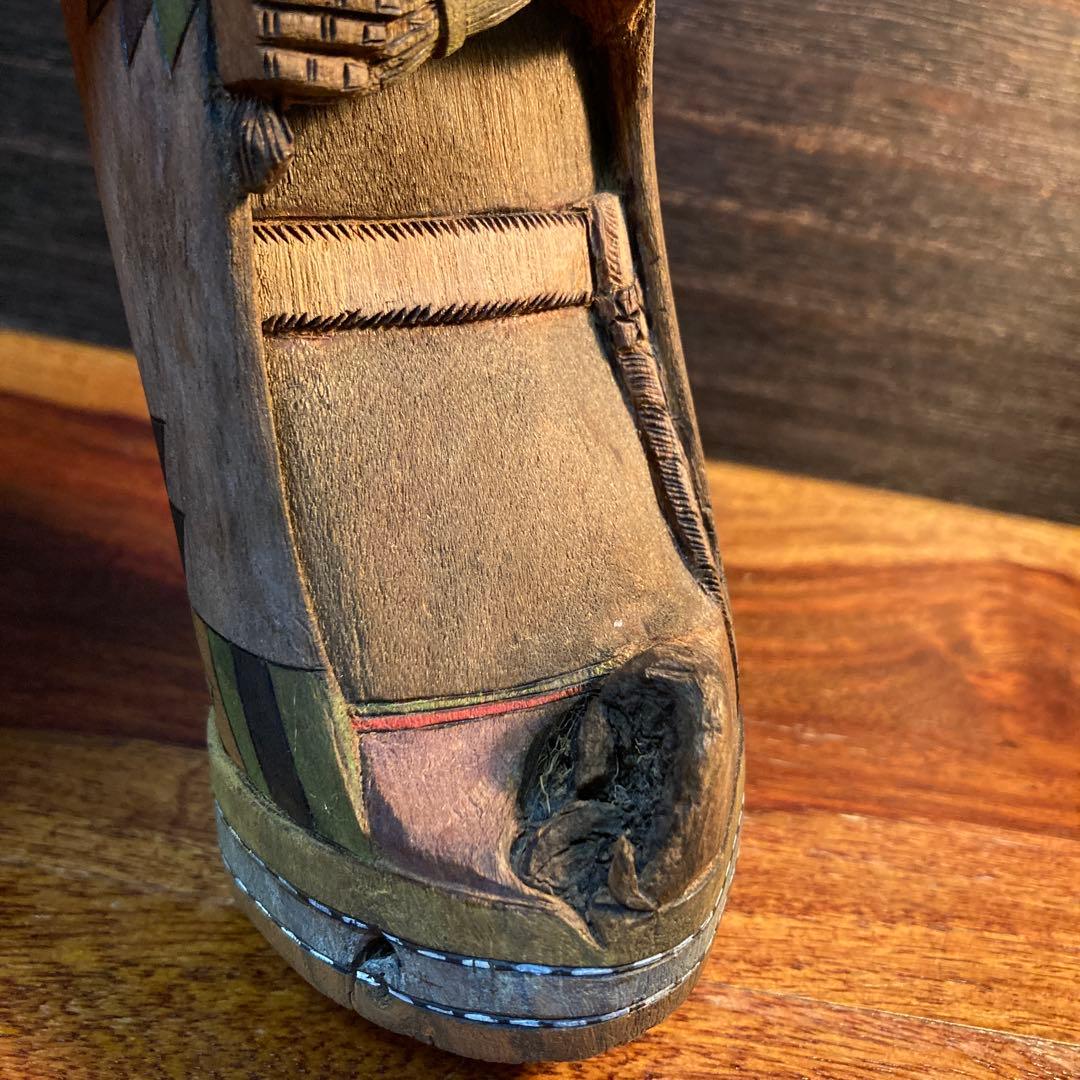 ホピ族 カチナドール　Crow Mother 【M. Bilagody作】