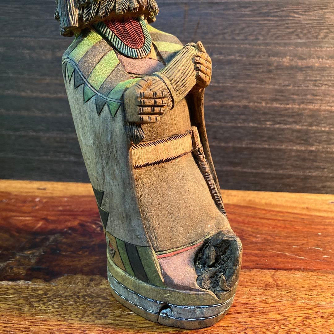 ホピ族 カチナドール　Crow Mother 【M. Bilagody作】