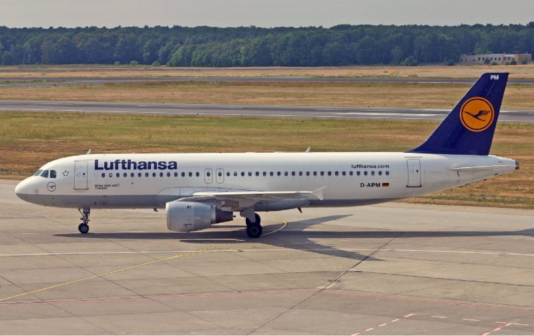 ルフトハンザドイツ航空 Aviationtag レアな123番号 A320