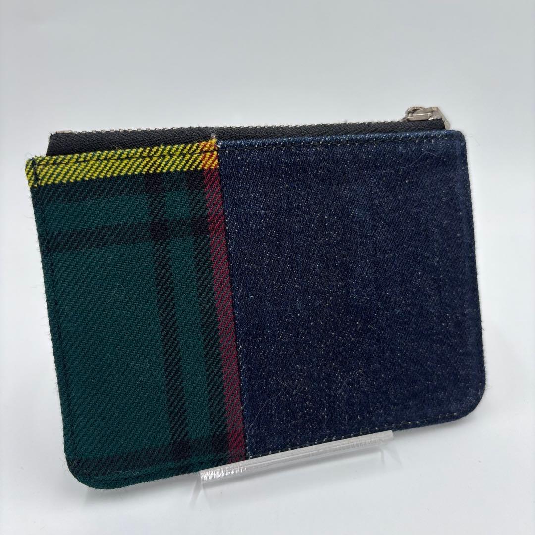 ロエベ ジュンヤワタナベ コラボ デニム パッチワーク ケース アナグラム