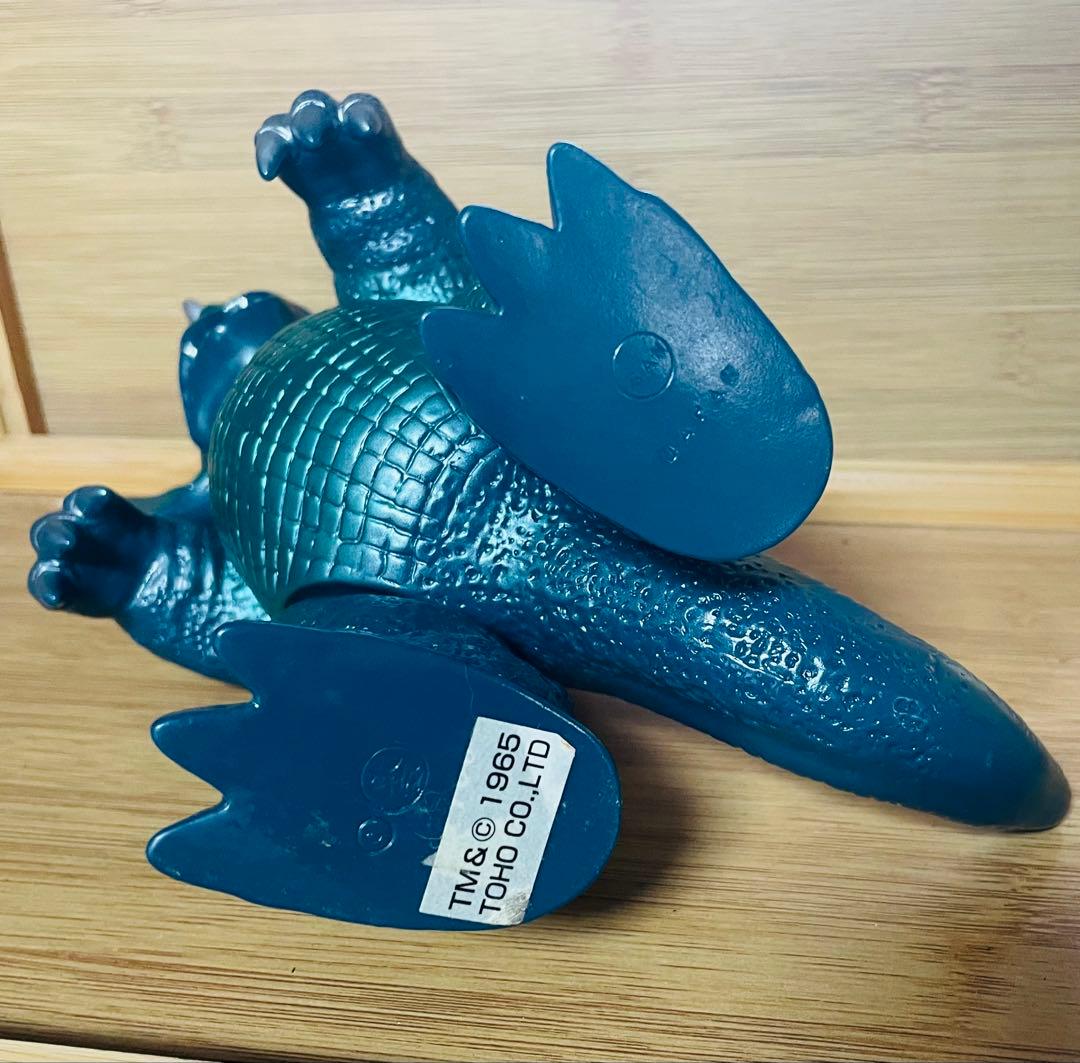 マルサン、ソフビ　バラゴン怪獣フィギュア