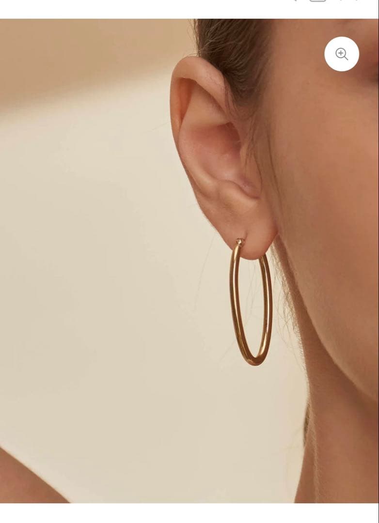 MARIHA フープピアス ゴールド