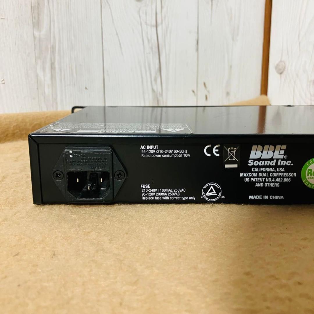美品 BBE デュアルコンプレッサーMAXCOM DUAL COMPRESSOR